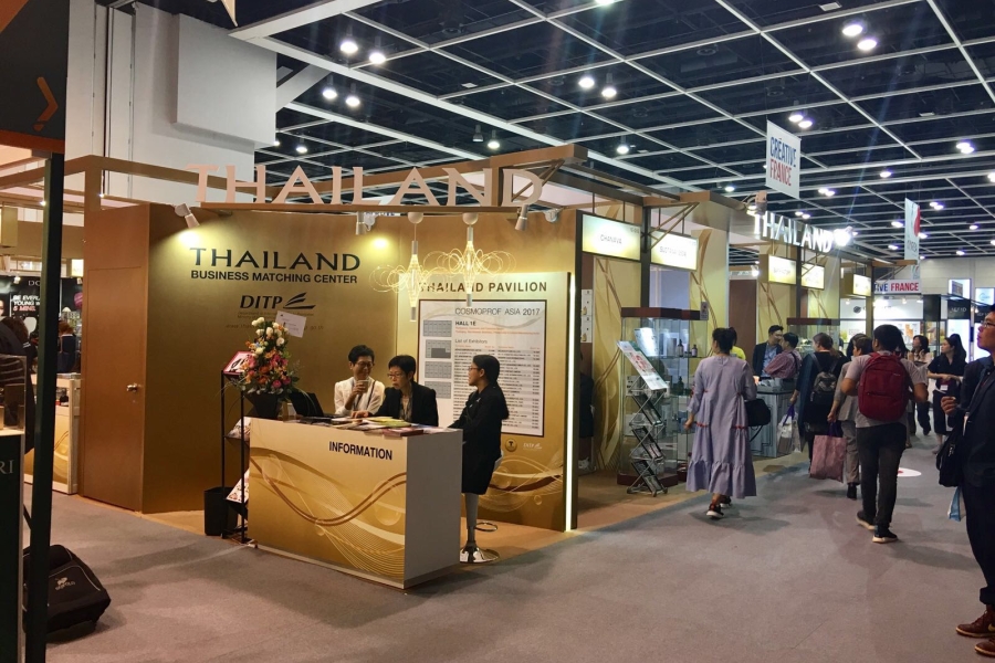 亞太區美容展-香港-特裝展位-展台設計-展台搭建-承建商