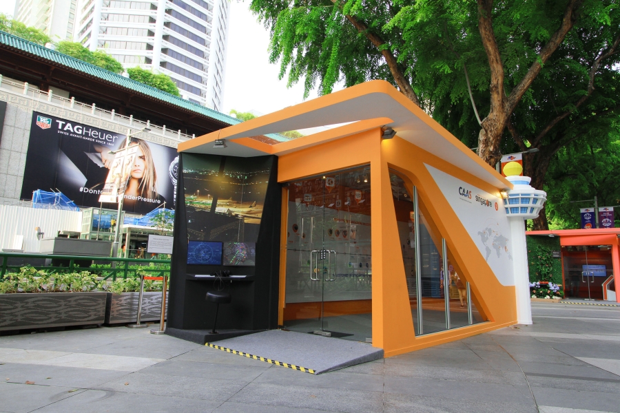 航空-新加坡-路演-陳列展示-承建商