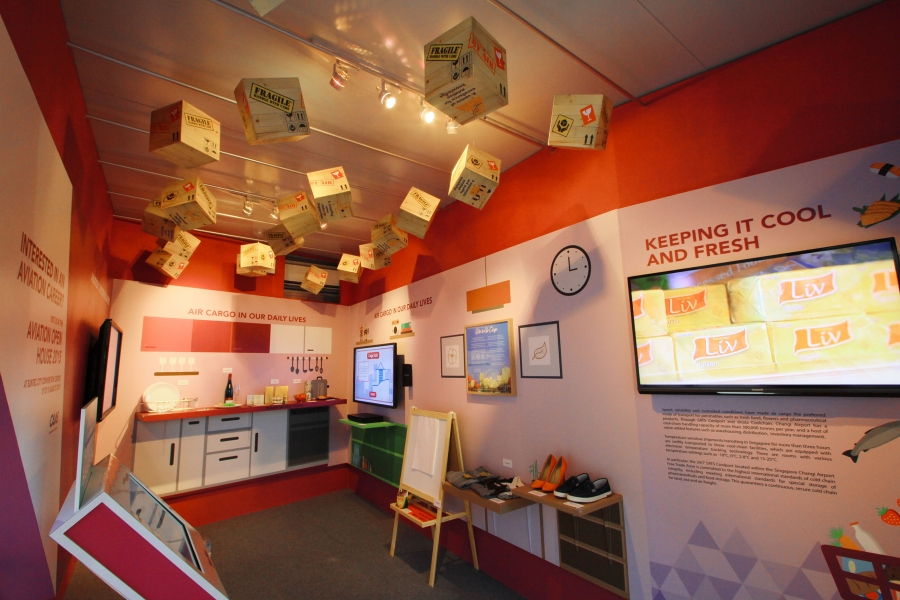 航空-新加坡-路演-陳列展示-承建商